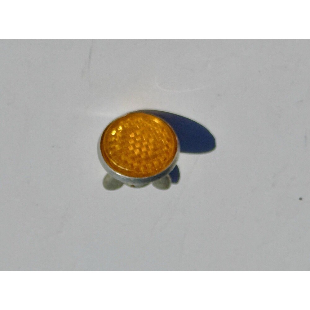 VINTAGE BICYCLE CAT EYE CATEYE AMBER REFLECTOR JAPAN Bike Durable Vtg